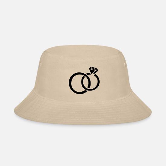 wedding ring' Bucket Hat | Spreadshirt